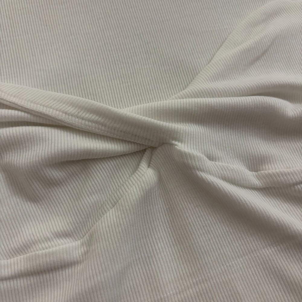 Aritzia Sunday Best Lula Longsleeve Top in WHITE - Picture 3 of 10
